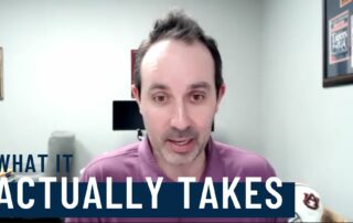 what it actually takes