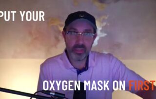 put your oxygen mask on first